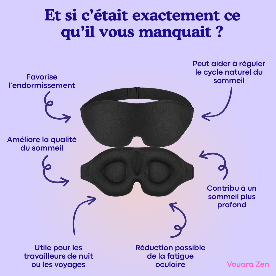 Vouara Zen™ | Kit Sommeil Voyage